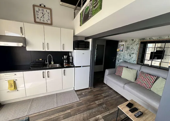 Lejlighed Mezzanine Avec Clim, Piscine, Proche Plage, Ascenseur, Lave-linge - Fr-1-702-27 Agde